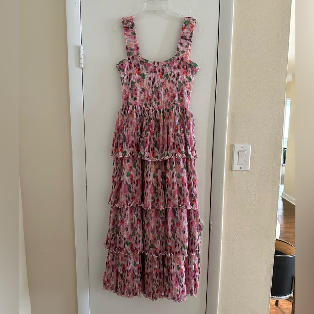 Ganni Ruffled Dress